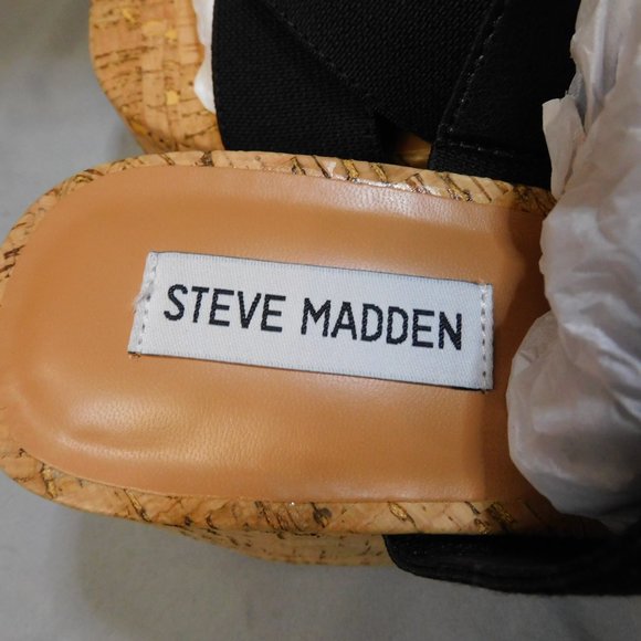 STEVE MADDEN Women's Deo Strappy Platform Wedge Sandals - Picture 4 of 5